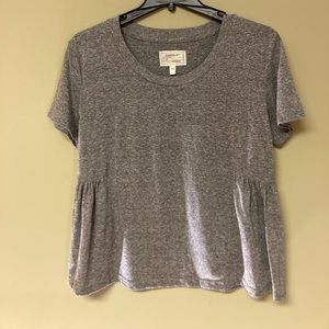 Current/Elliott Grey Tee - Size 2